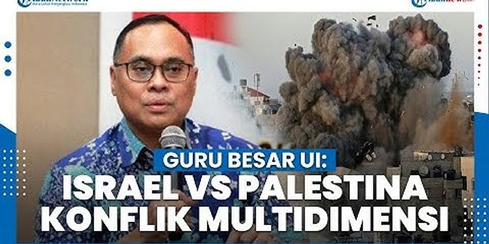 Bagaimana peran Indonesia dan PBB dalam menyelesaikan masalah Palestina