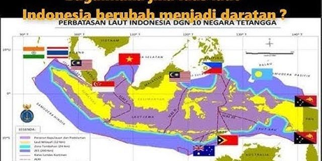 Bagaimana perbandingan wilayah daratan dan lautan Indonesia?