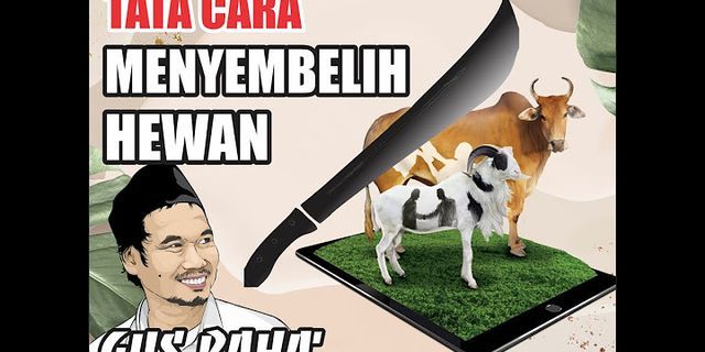 Bagaimana Perbedaan Pengertian Tata Cara Penyembelihan Binatang Secara ...