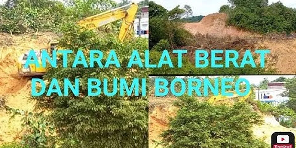 Bahan tambang yang banyak dihasilkan di Pulau Kalimantan adalah