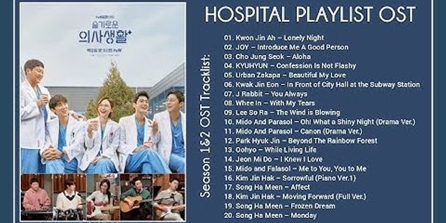 Bài hát trong phim Hospital Playlist phần 2 tập 5