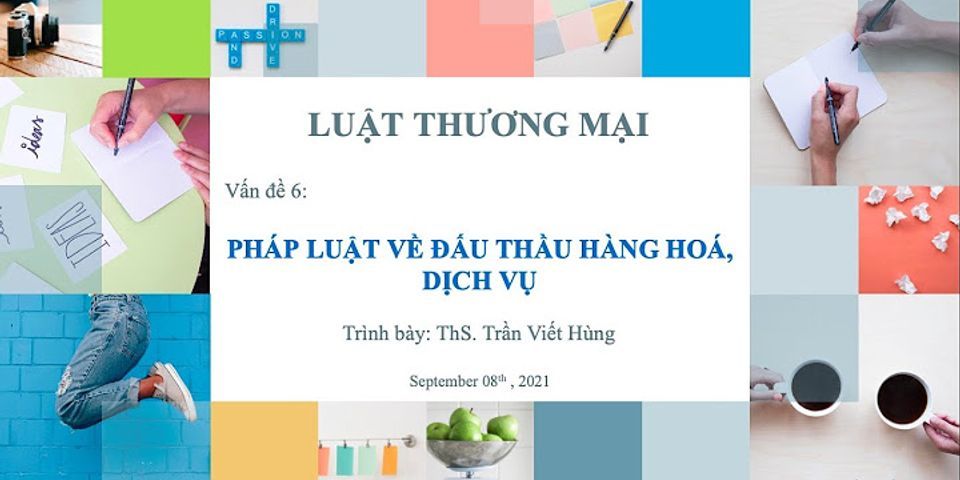 Bài tập tình huống luật thương mại hàng hóa và dịch vụ có đáp an