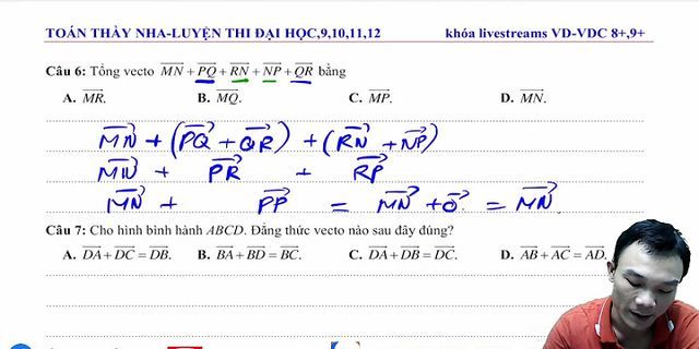 Bài tập vecto lớp 10 có đáp án