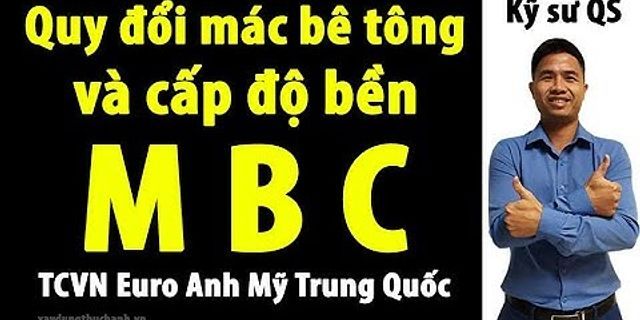 Bê tông B20 là gì