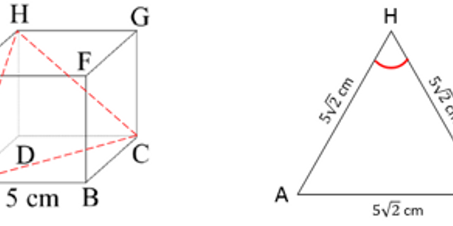 Diketahui kubus abcdefgh dengan rusuk 12 cm m pada pertengahan eg jarak e ke garis am adalah