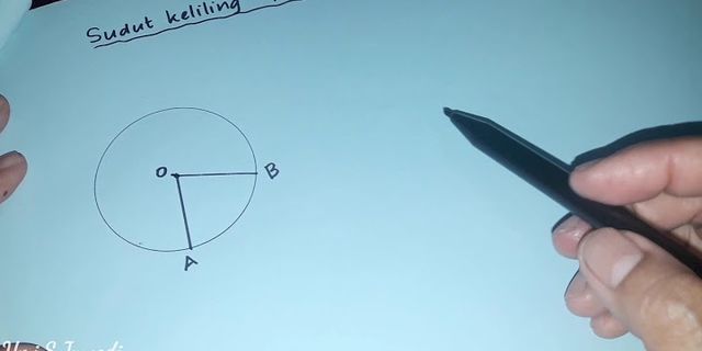 Berapakah besar sudut keliling yang menghadap pada garis tengah lingkaran satuan Dalam derajat