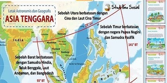 Secara geografis negara indonesia terletak di antara dua samudera, yaitu samudera