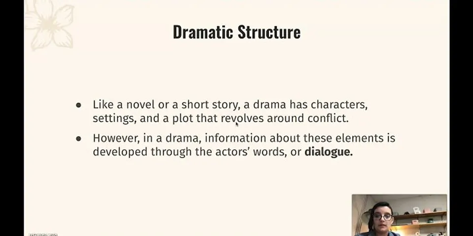 Berikut yang bukan merupakan struktur teks drama adalah