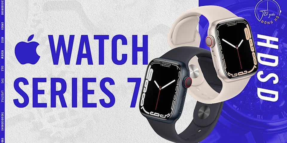 Biểu tượng i trên apple watch nằm ở đầu