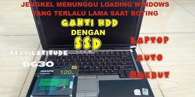 Bisakah HDD laptop ganti SSD?