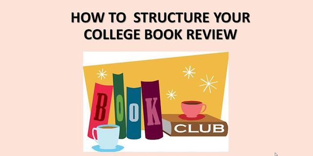 Book Review Examples For High School Students