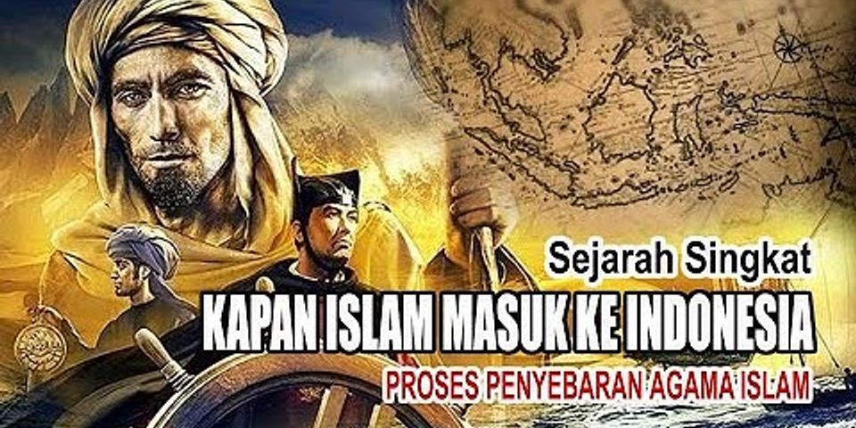 Bukti bahwa islam datang ke indonesia berasal dari mekkah adalah
