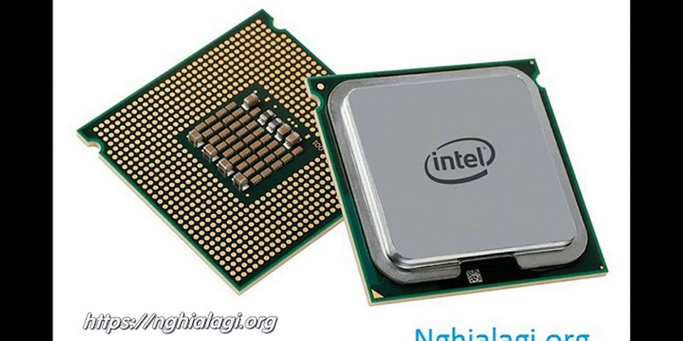 Các thành phần chức năng của CPU