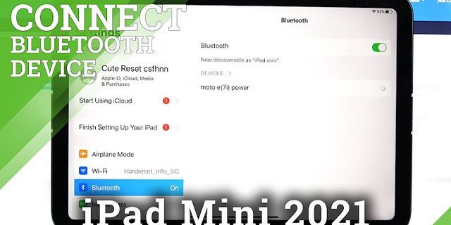 Cách bắn Bluetooth từ iPad sang điện thoại
