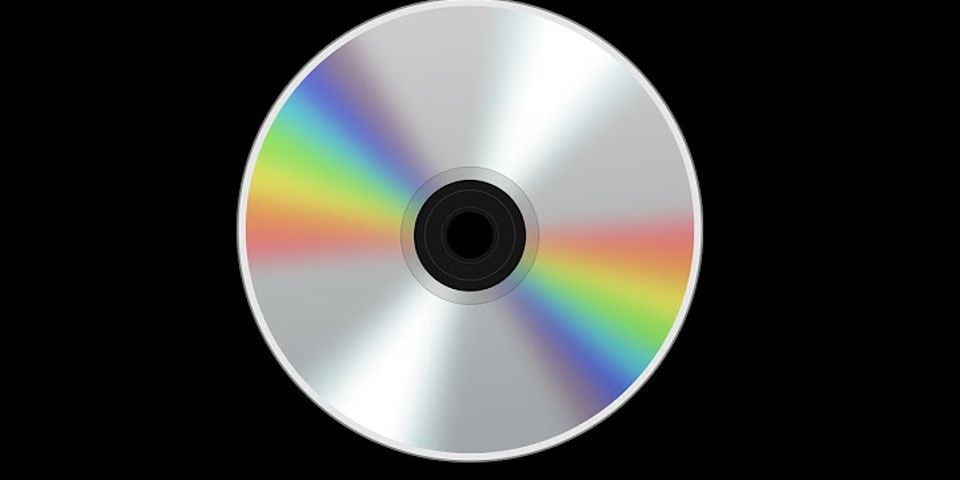 Cách bật đĩa cd trên máy tính