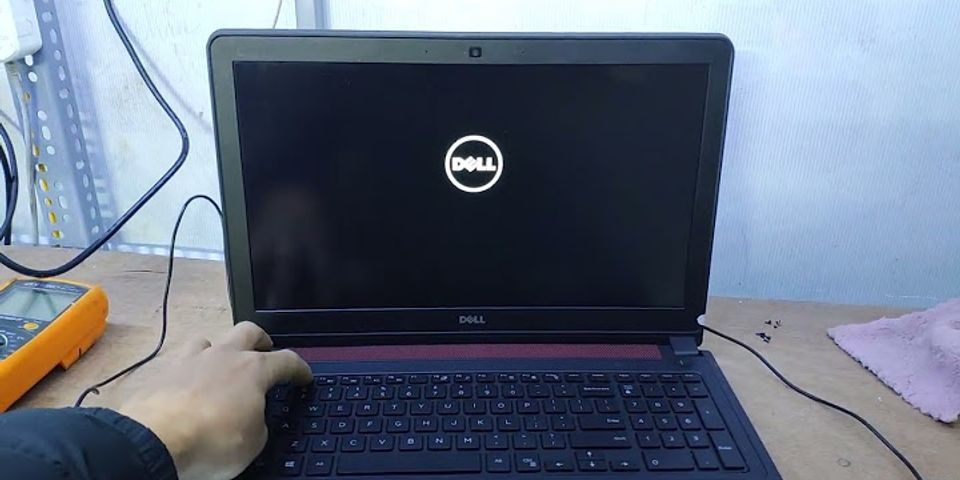 Cách bật tắt chuột cảm ứng của laptop Dell