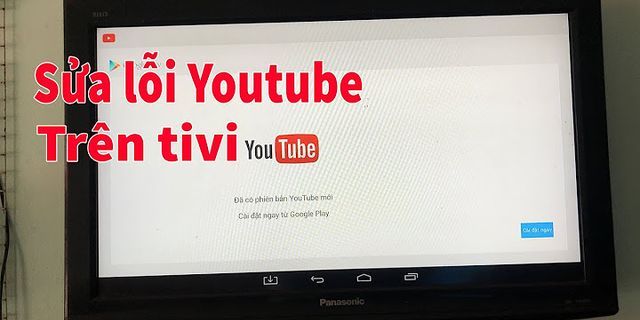 Cách cập nhật YouTube trên samsung