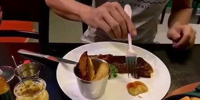 Cách cắt beefsteak