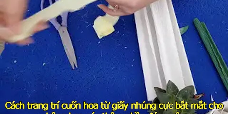 Cách cắt nhụy hoa