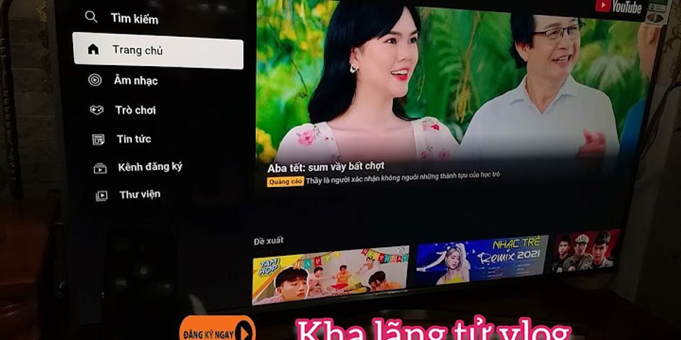 Cách chính giọng nói trên tivi Samsung từ tiếng anh sang tiếng Việt