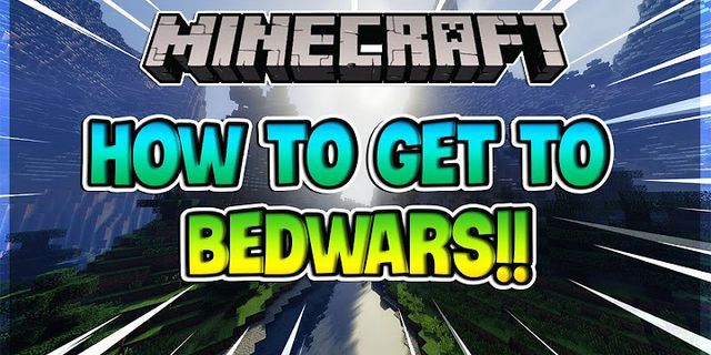 Cách chơi Bedwar trong Minecraft PC 1.16 5