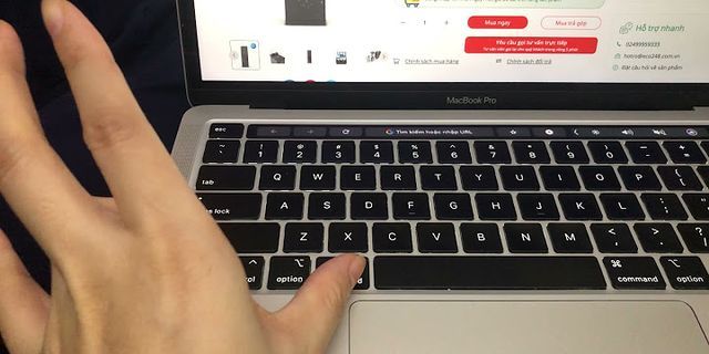 Cách chụp màn hình MacBook và gửi