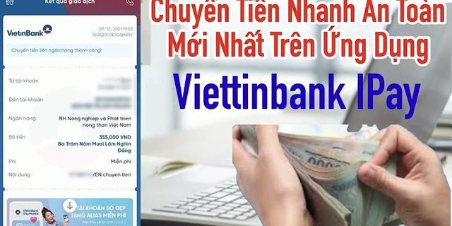 Cách chuyển tiền qua điện thoại VietinBank