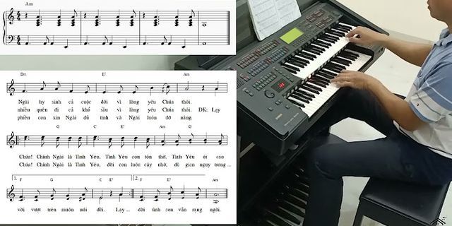 Cách đệm piano Điệu Bolero