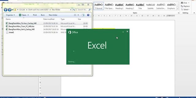 Cách đổi đuôi file Excel từ xls sang xlsx