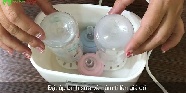 Cách dùng bình hâm sữa