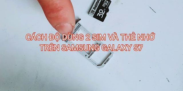 Cách gắn thẻ nhớ vào điện thoại Samsung a12