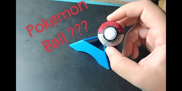 Cách gấp quả cầu Pokemon bằng giấy