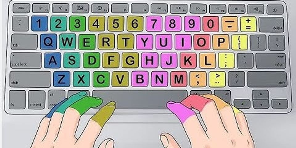 Cách gõ chữ trên bàn phím máy tính