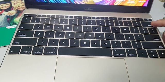 Cách gõ ký tự trên MacBook