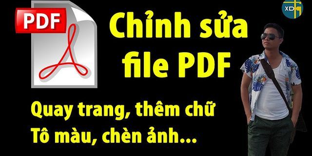 Cách in Comment trong PDF