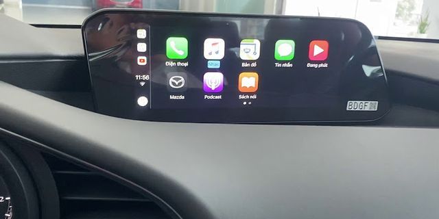 Cách kết nối Apple Carplay trên Mazda 3