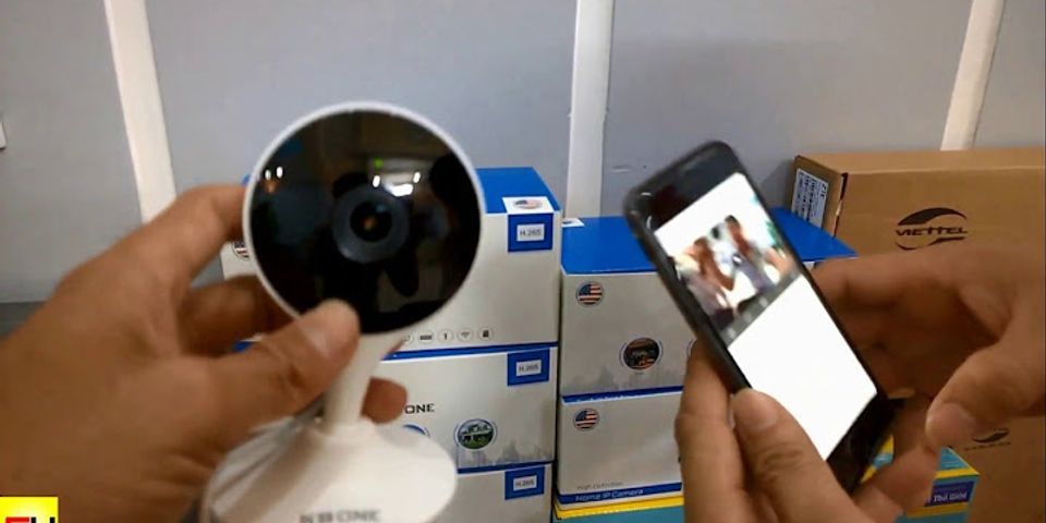 Cách kết nối wifi cho camera KBVISION