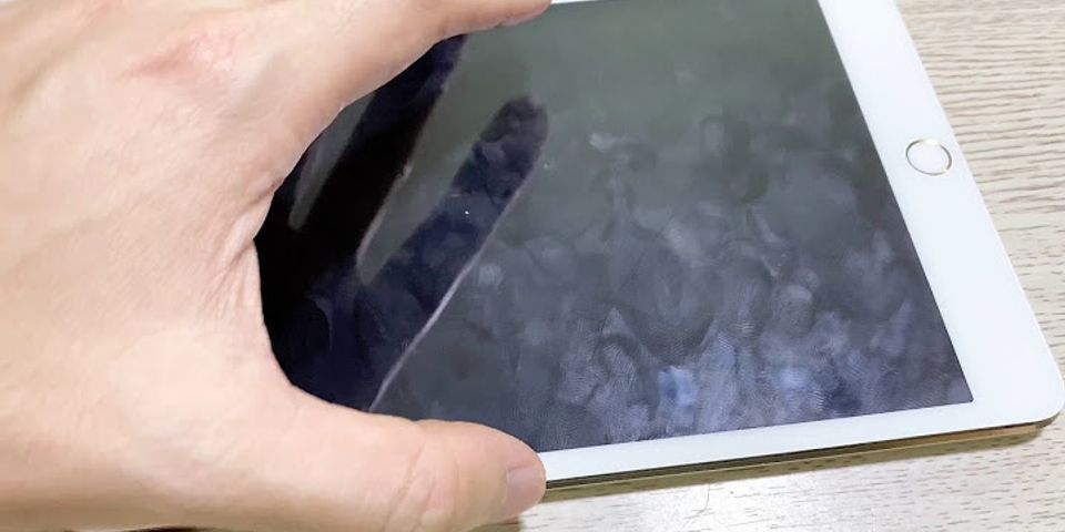 Cách khắc phục pin iPad bị chai