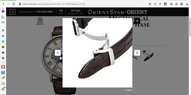 Cách kiểm tra đồng hồ chính hãng Orient