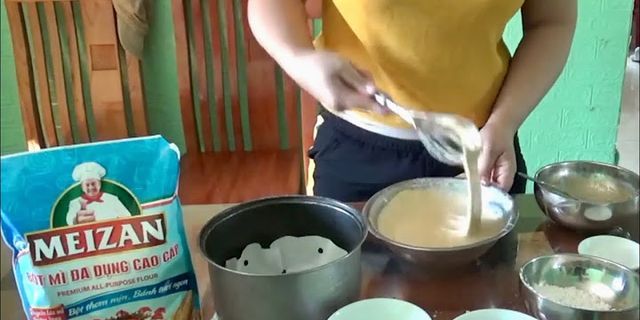 Cách làm bánh cục bằng bột mì