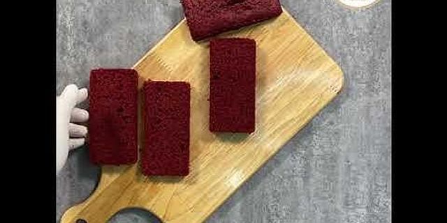 Cách làm bánh Red Velvet bằng bột trộn sẵn