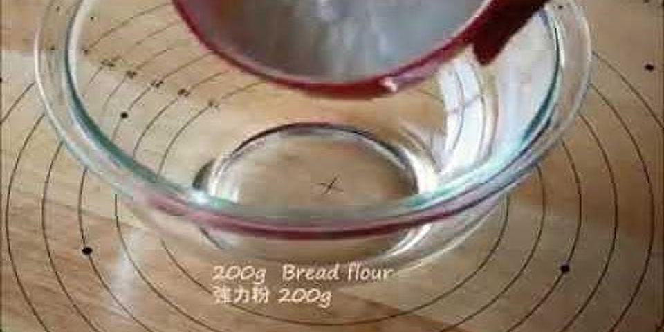 Cách làm bánh sừng trâu đơn giản