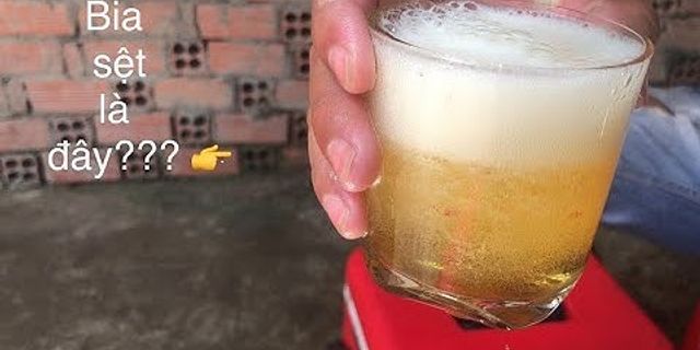 Cách làm bia lạnh không cần đá