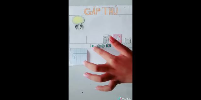 Cách làm máy gắp thú bằng giấy