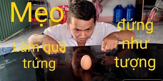 Cách làm quả trứng