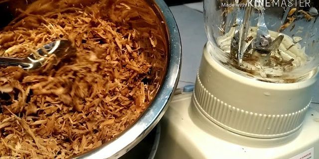 Cách làm ruốc nấm hương tươi