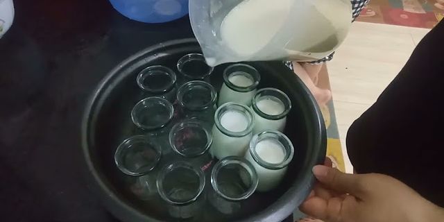 Cách làm sữa chua lựu đỏ