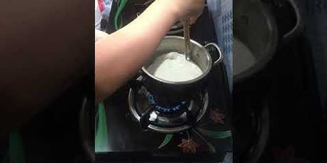 Cách làm sữa gạo cho bé ăn dặm