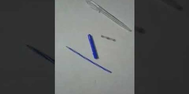Cách lắp bút bi Matixs