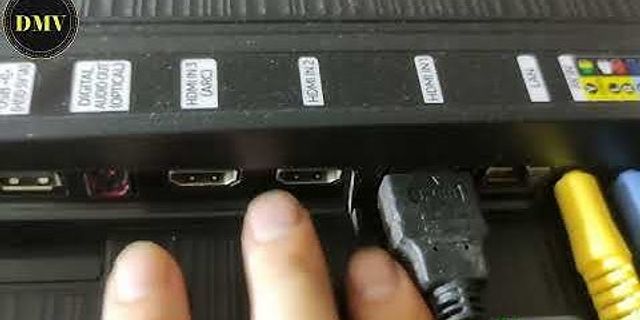 Cách Mở HDMI trên tivi Samsung